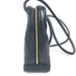 CHANEL Shoulder Bag Jersey, Leather Navy vintage quilting