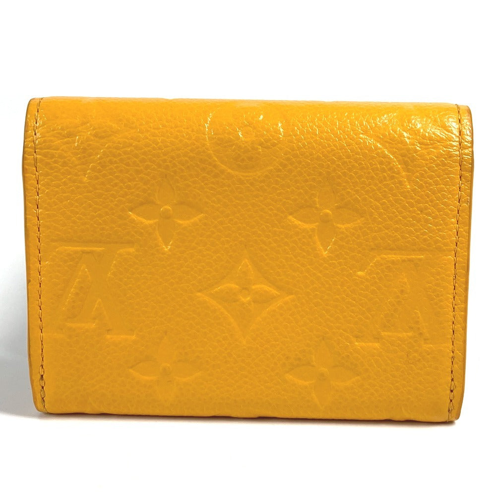 LOUIS VUITTON Coin case M11411 Monogram Ann Platt Leather yellow Monogram Ann Platt Portomonet Rosali