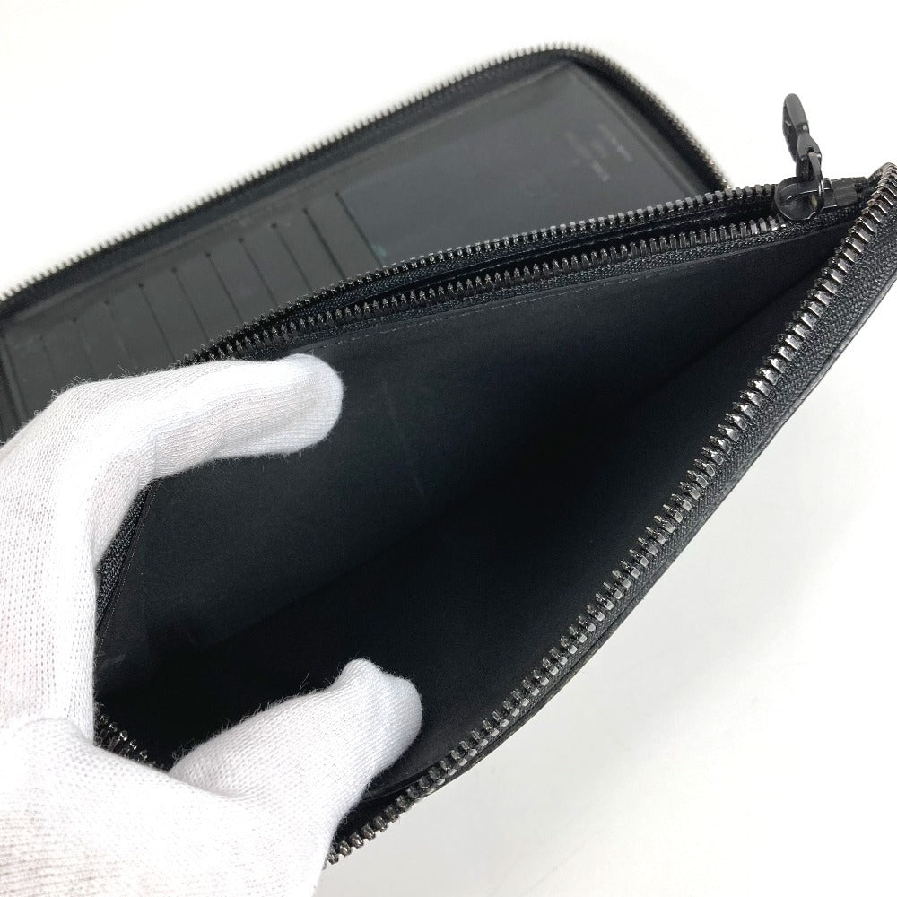 LOUIS VUITTON Long Wallet Purse M62902 Monogram shadow leather black Monogram shadow Zippy Wallet Vertical