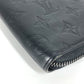 LOUIS VUITTON Long Wallet Purse M62902 Monogram shadow leather black Monogram shadow Zippy Wallet Vertical