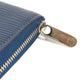 LOUIS VUITTON Coin case M60438 Epi Leather blue Epi Zip around purse