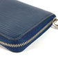 LOUIS VUITTON Coin case M60438 Epi Leather blue Epi Zip around purse