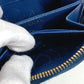 PRADA Coin case 1MM268 saffiano leather blue Safiano logo