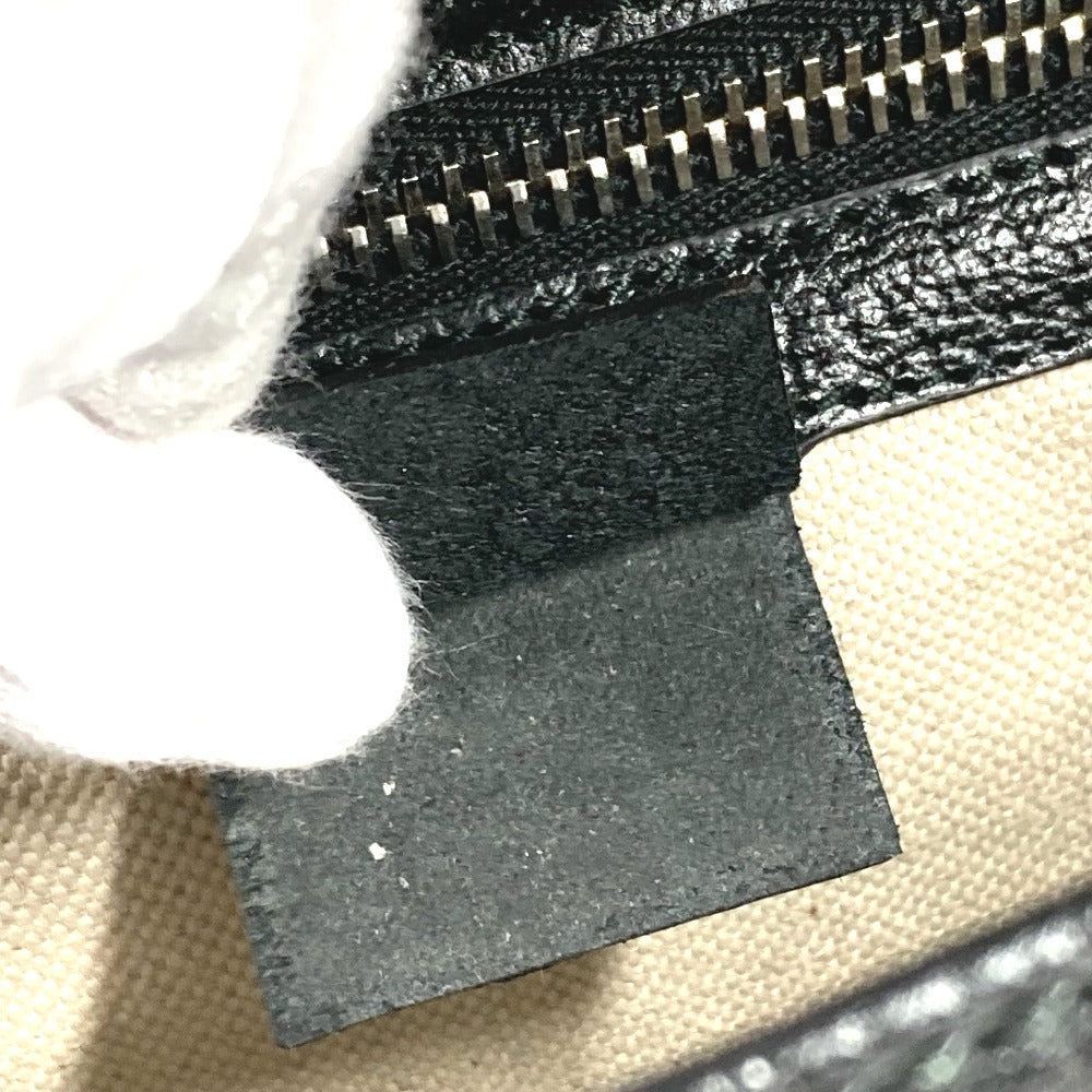 GUCCI Handbag 295256 leather black logo
