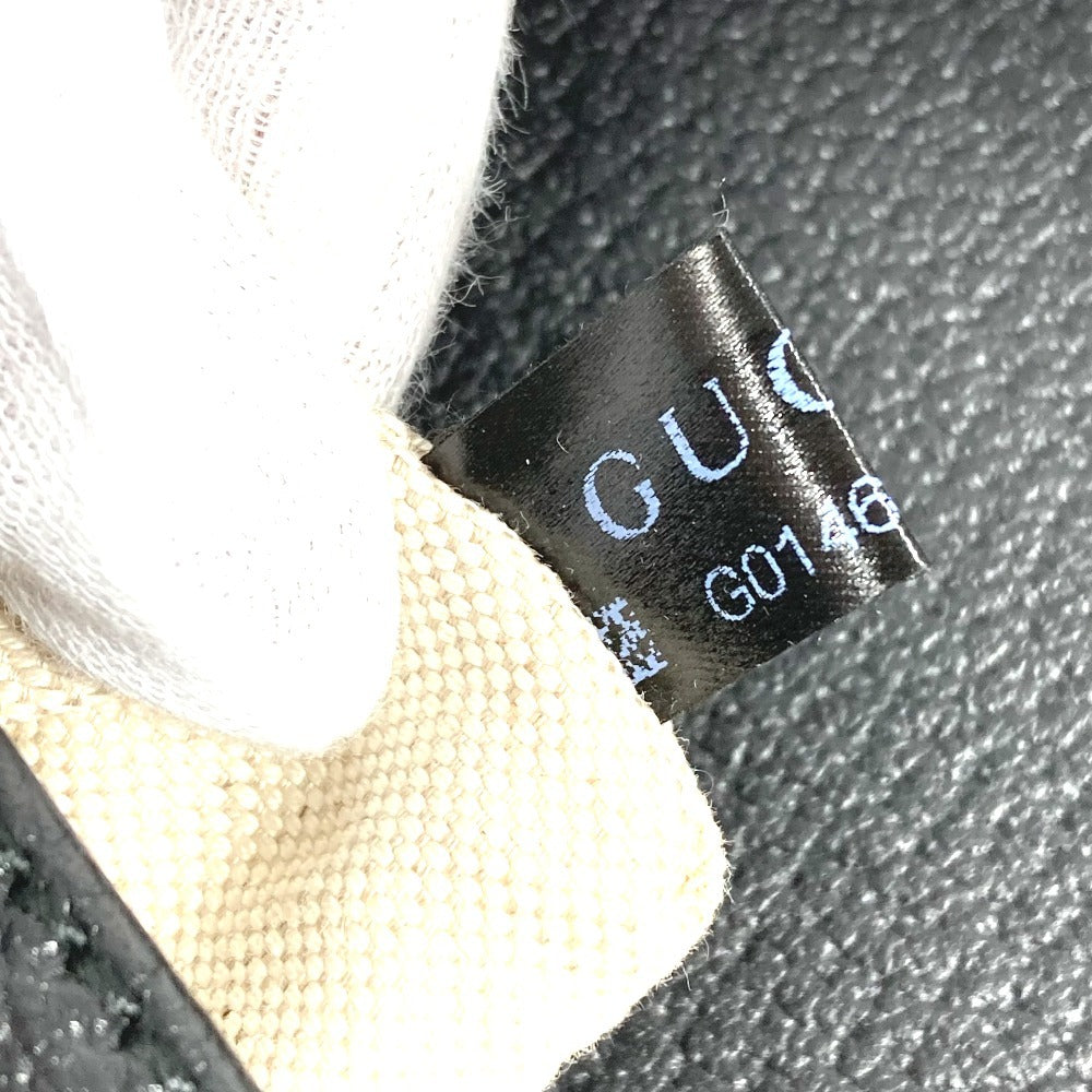 GUCCI Handbag 295256 leather black logo