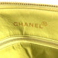 CHANEL Shoulder Bag Caviar skin Light green vintage Matelasse WChain Tote Bag