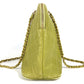 CHANEL Shoulder Bag Caviar skin Light green vintage Matelasse WChain Tote Bag