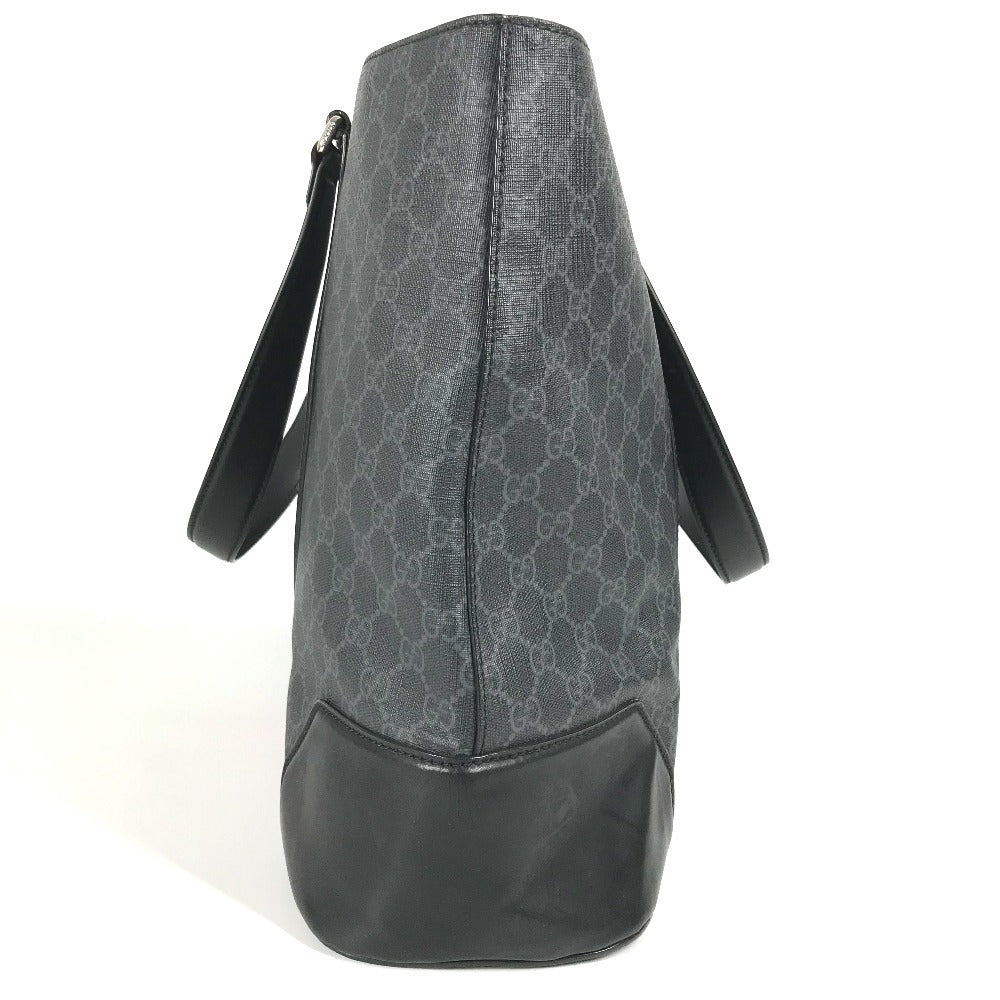 GUCCI Shoulder Bag 495560 GG Supreme canvas, leather black GG Supreme Shelly Line