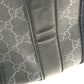 GUCCI Shoulder Bag 495560 GG Supreme canvas, leather black GG Supreme Shelly Line