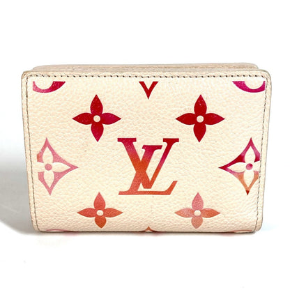 LOUIS VUITTON Folded wallet M83481 Monogram Ann Platt Leather pink Monogram Ann Platt Portefeuille Clare