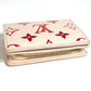 LOUIS VUITTON Folded wallet M83481 Monogram Ann Platt Leather pink Monogram Ann Platt Portefeuille Clare