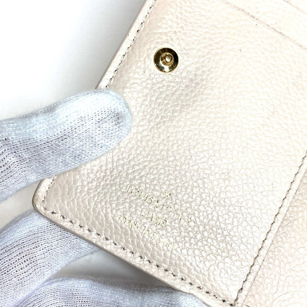 LOUIS VUITTON Folded wallet M83481 Monogram Ann Platt Leather pink Monogram Ann Platt Portefeuille Clare