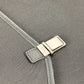 GUCCI Clutch bag 108841 Nylon / leather black logo