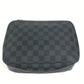 LOUIS VUITTON Pouch N40182 Damier Grafitto Canvas black Damier Grafitte Cuberangemon MM