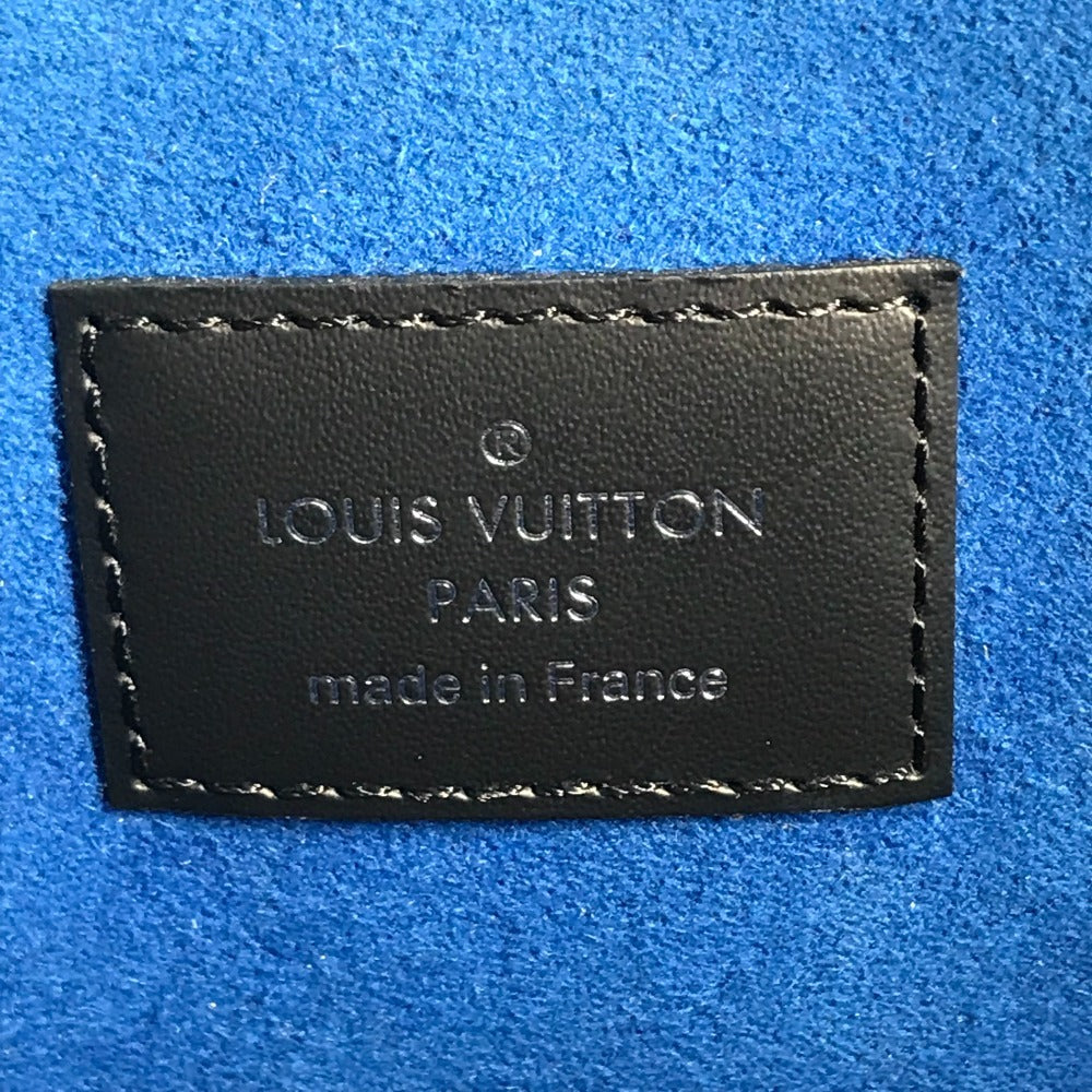 LOUIS VUITTON Clutch bag N60255 Damier Grafitto Canvas black Damier Grafitte Alpha Triple Pouch 3-Piece Set