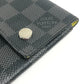 LOUIS VUITTON Clutch bag N60255 Damier Grafitto Canvas black Damier Grafitte Alpha Triple Pouch 3-Piece Set