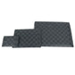 LOUIS VUITTON Clutch bag N60255 Damier Grafitto Canvas black Damier Grafitte Alpha Triple Pouch 3-Piece Set