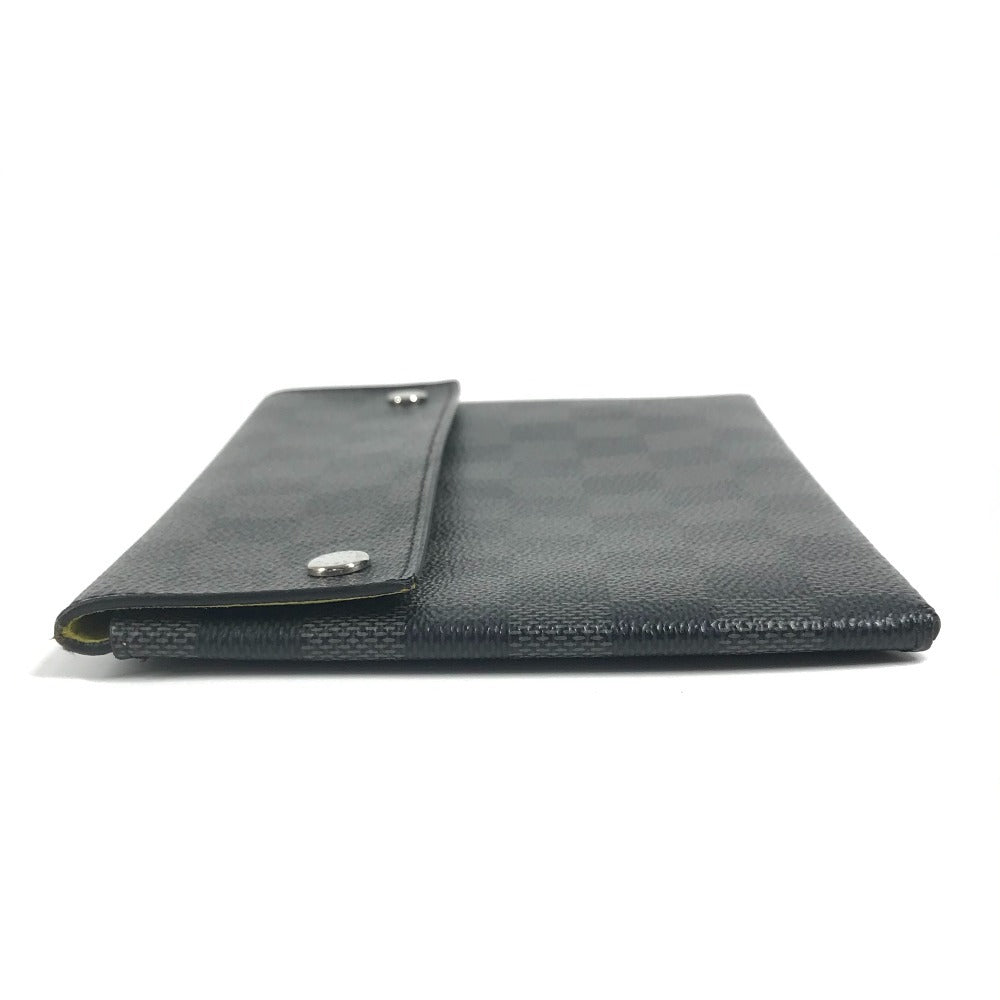 LOUIS VUITTON Clutch bag N60255 Damier Grafitto Canvas black Damier Grafitte Alpha Triple Pouch 3-Piece Set