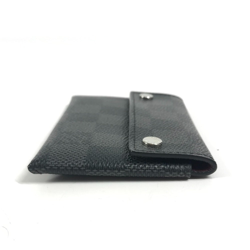 LOUIS VUITTON Clutch bag N60255 Damier Grafitto Canvas black Damier Grafitte Alpha Triple Pouch 3-Piece Set