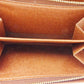 LOUIS VUITTON Long Wallet Purse M61730 Brown beige gold Portonebi Tresol