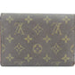 LOUIS VUITTON Tri-fold wallet M61202 Brown beige gold Porte TresorEtui Papie