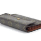 LOUIS VUITTON Tri-fold wallet M61202 Brown beige gold Porte TresorEtui Papie