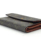 LOUIS VUITTON Tri-fold wallet M61202 Brown beige gold Porte TresorEtui Papie