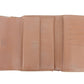 LOUIS VUITTON Tri-fold wallet M61202 Brown beige gold Porte TresorEtui Papie