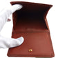 LOUIS VUITTON Bifold Wallet M63483 Brown Porte Monnaie Billets Cartes Credit