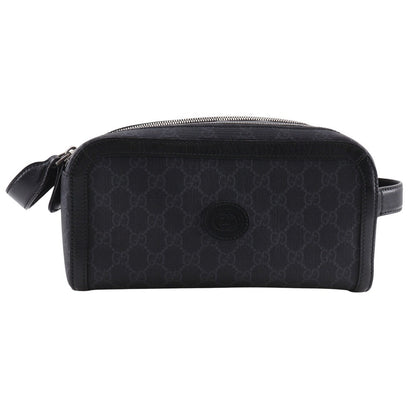 GUCCI business bag 730116 GG Supreme Canvas black Interlocking G