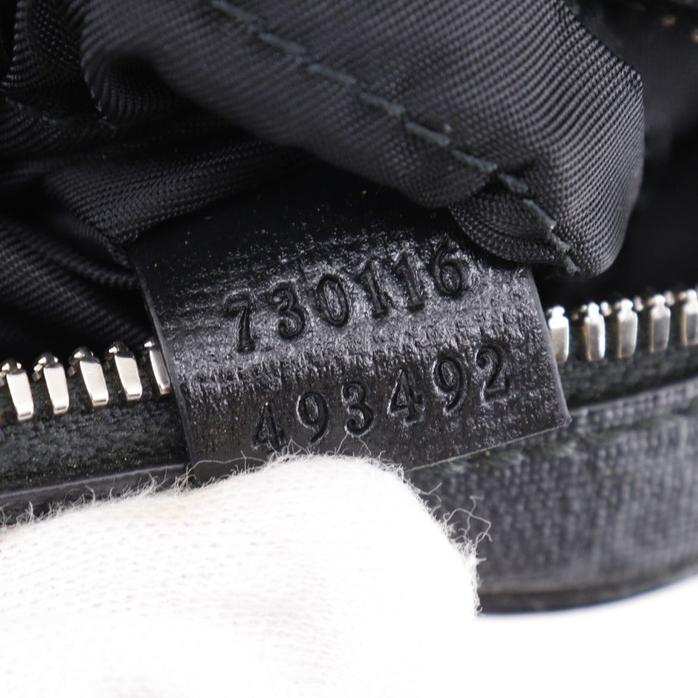 GUCCI business bag 730116 GG Supreme Canvas black Interlocking G