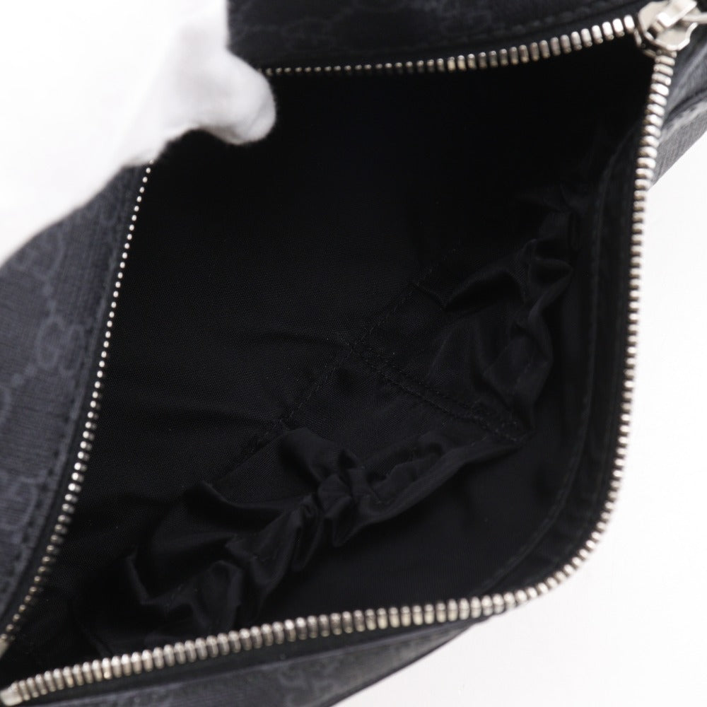 GUCCI business bag 730116 GG Supreme Canvas black Interlocking G