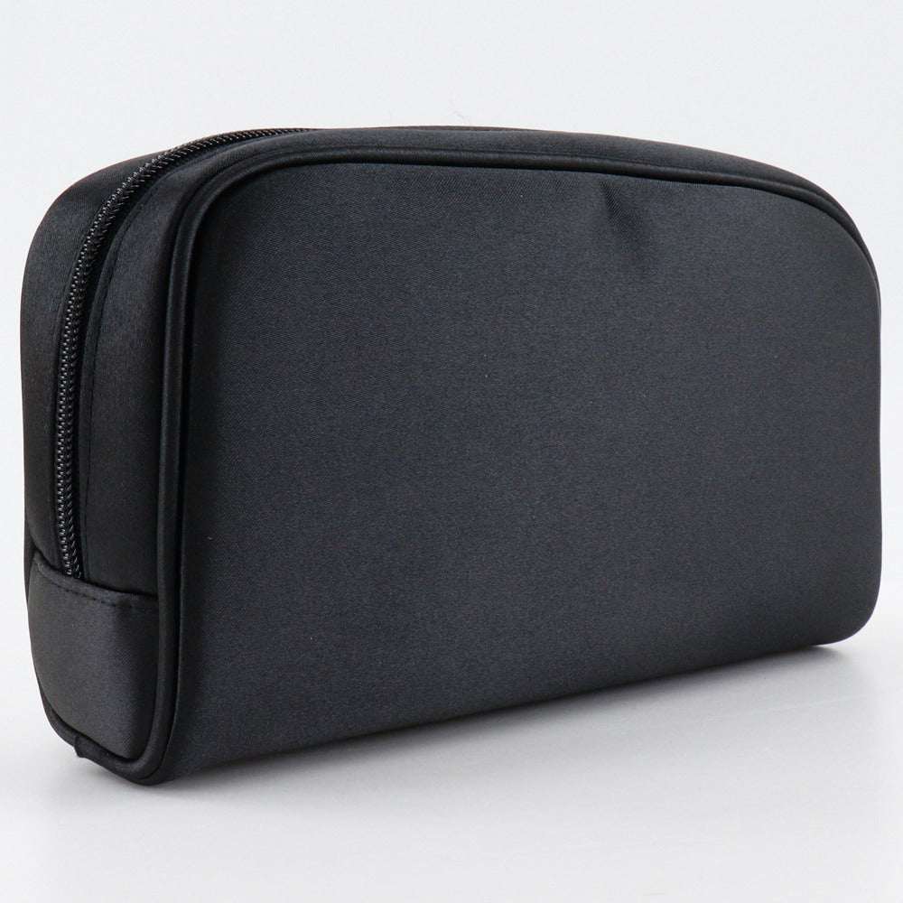 CHANEL Pouch Nylon black novelty Mademoiselle