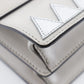 FENDI Shoulder Bag 8M0381-9JU Calfskin beige Studs Mini canai Women Used Authentic