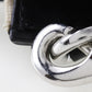 GUCCI Clutch bag 625569 leather black GG emboss mens Used Authentic