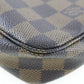 LOUIS VUITTON Pouch N51983 Damier canvas Brown Accessory pouch Women Used Authentic