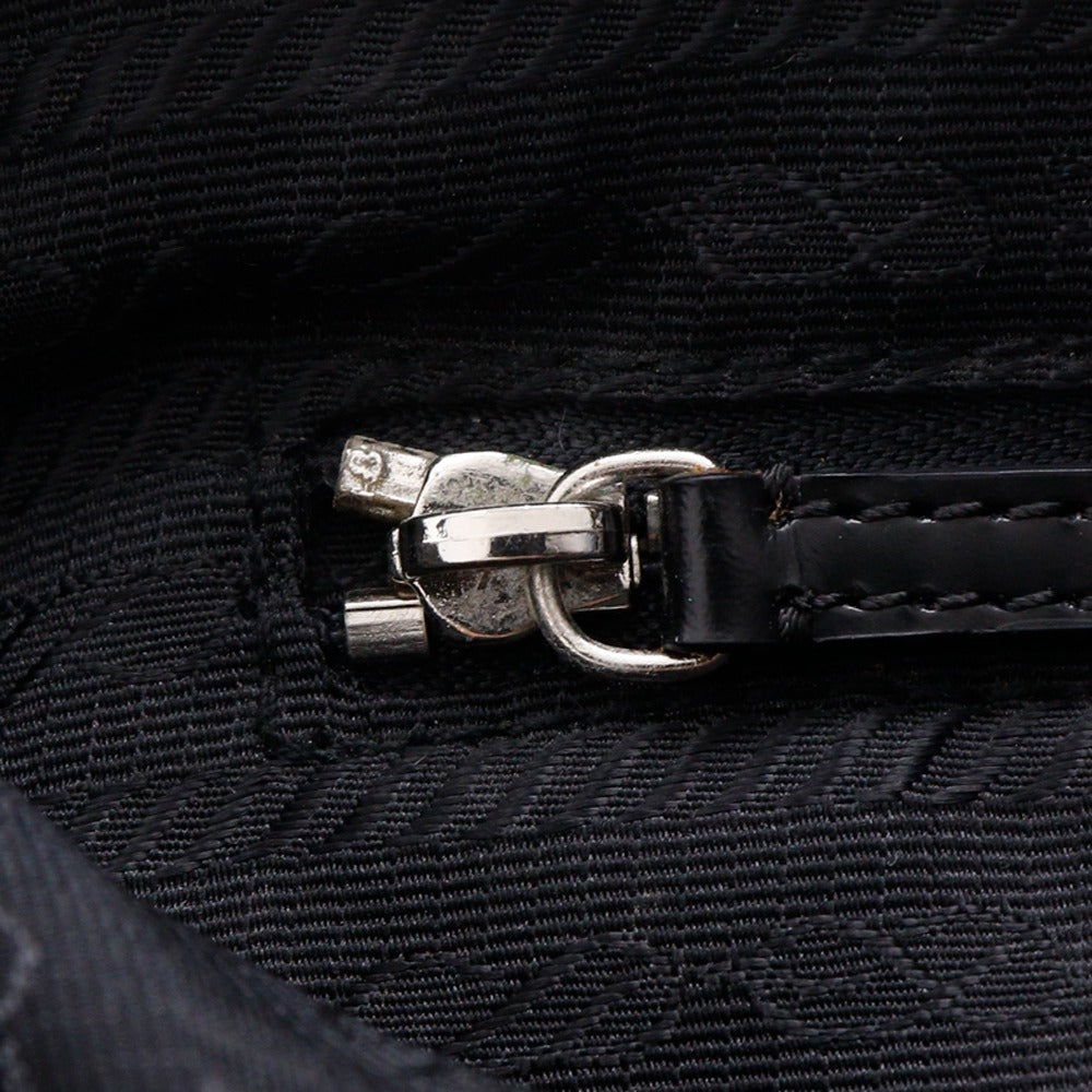 PRADA Shoulder Bag BR1267 Nylon black Accessory pouch