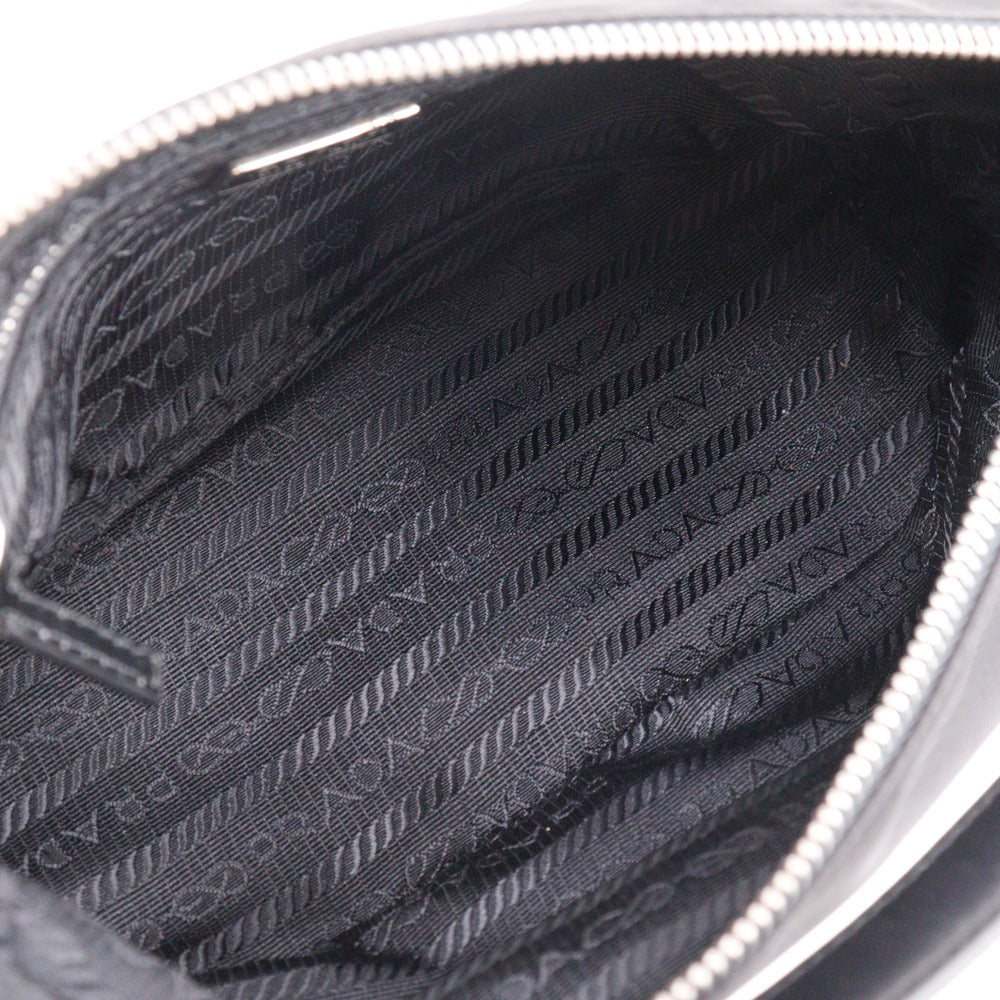 PRADA Shoulder Bag BR1267 Nylon black Accessory pouch