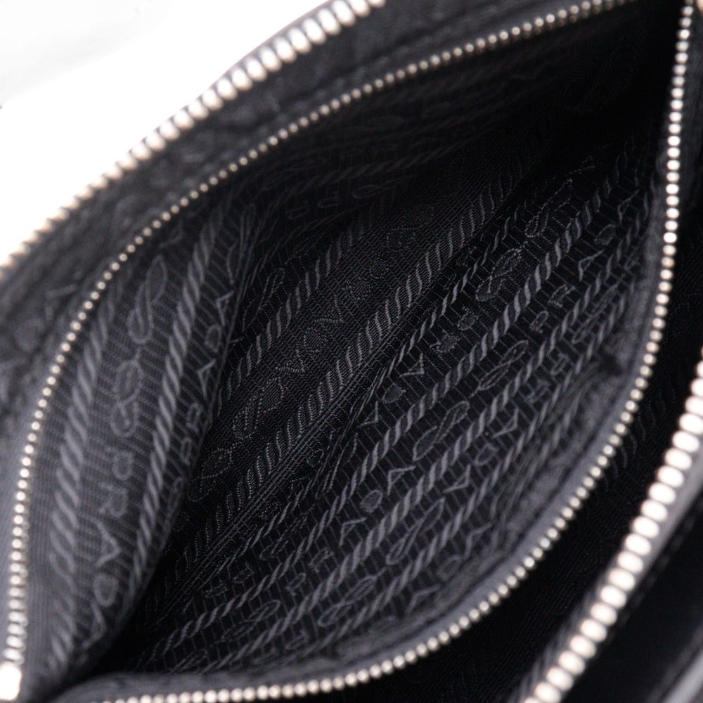 PRADA Shoulder Bag BR1267 Nylon black Accessory pouch