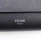CELINE Tri-fold wallet 10B573BEL leather black Small trifold wallet unisex(Unisex) Used Authentic