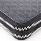 GUCCI Long Wallet Purse 449246 Sima leather black micro Travel Document Case