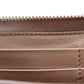 GUCCI Long Wallet Purse 308012 Sima leather pink Zip Around Interlocking G