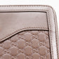 GUCCI Long Wallet Purse 308012 Sima leather pink Zip Around Interlocking G