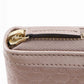 GUCCI Long Wallet Purse 308012 Sima leather pink Zip Around Interlocking G