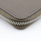 LOUIS VUITTON Long Wallet Purse M60967 Epi Leather Brown Vertical Zippy wallet mens Used Authentic
