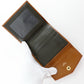 CELINE Bifold Wallet leather Brown W Hook Wallet  Women Used Authentic