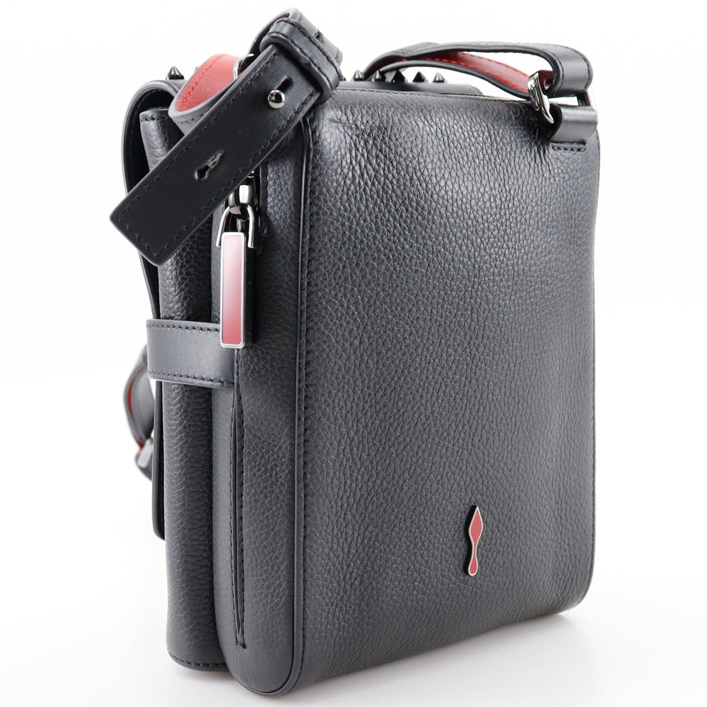 Christian Louboutin Shoulder Bag 1165000 leather black BENCH REPORTER Bench Reporter