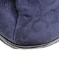 CELINE Handbag leather Navy Women Used Authentic