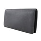 LOUIS VUITTON Long Wallet Purse M30501 Taiga black Portefeuille Braza mens Used Authentic