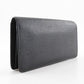 LOUIS VUITTON Long Wallet Purse M30501 Taiga black Portefeuille Braza mens Used Authentic
